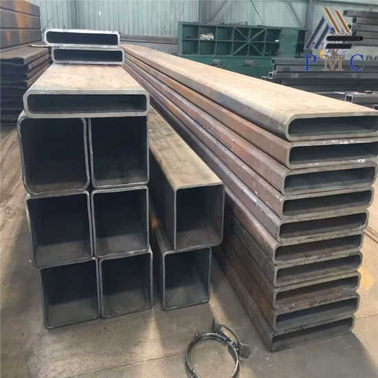 Tubo de acero cuadrado 100mm*100mm Sección hueca cuadrada al por mayor de fábrica para invernadero