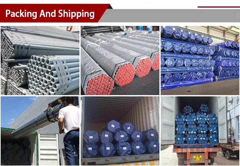 Hot Dipped Galvanized Steel Pipe Size 1/2 3/4 1"2"1.5"Inch Gi Pipe Pre Galvanized Steel Galvanized Tube Pipe