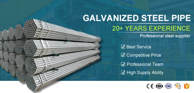 1.5 Inch DN40 Scaffolding Tube Pre Galvanized Steel Pipe Price 48.3mm Galvanized Welded Pipe Tube