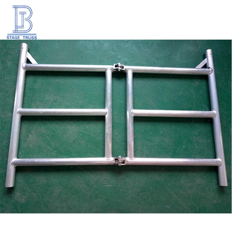 Aluminum Alloy Folding Scaffolding, Mobile Aluminum Frame Work Platform, Building Climbing Platform Engineering H-Framealuminum Alloy Climbing Frame