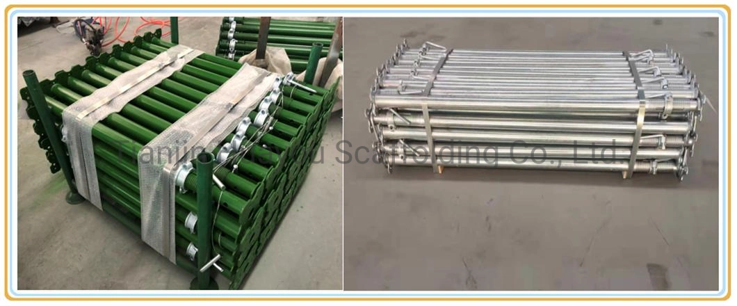 Telescopic Post Scaffolding Galvanized Adjustable Steel Shoring Formwork Scaffold Prop for Construction Building Material