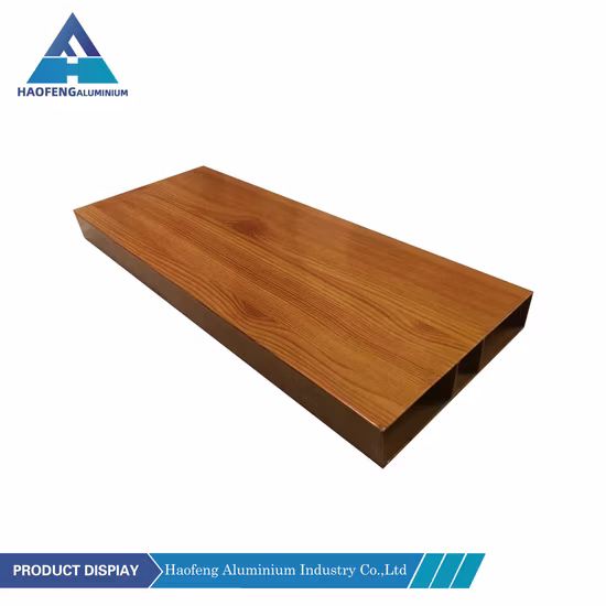 Perfil rectangular de 300 x 200 mm, estructura de aluminio, sección hueca rectangular de aluminio cuadrada de 400 x 80 mm